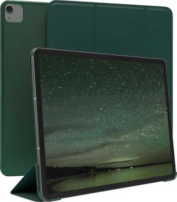 Produktbild von EAZY CASE Smartcase für Apple iPad Air 13 (2024) Tabletcase Bookcover Smart Flipcase magnetisch Grün