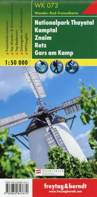 Obrázek produktu pro WK 073 NP Thaytal, Znaim, Kamptal 1:50 000 / turistická mapa