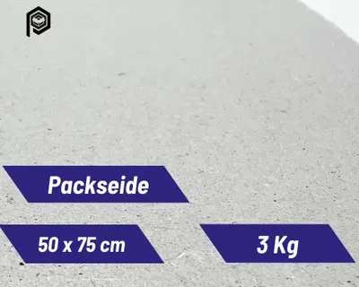 Produktbild von 3 Kg Packseide 50 x 75 cm 30g/m² Seiden Papier Packpapier Grau