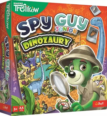 Zdjęcie produktu dla Gra Spy Guy Dinozaury Treflików 02652