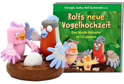 Produktbild von tonies Rolfs neue Vogelhochzeit, Spielzeug-Spieldosenfigur, 3 Jahr(e), Mehrfarbig