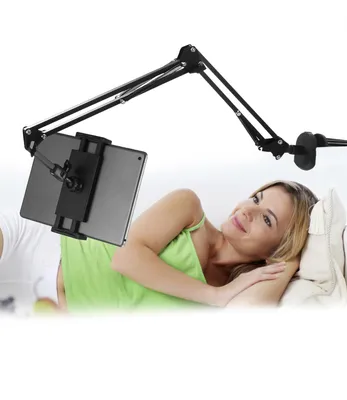 Produktbild von Tablet-Ständer, Lazy Stand, 360° drehbar, verstellbarer Langarm-Telefonständer, iPad-Tablet-Telefon geeignet für 4–13 Zoll Bildschirm usw.