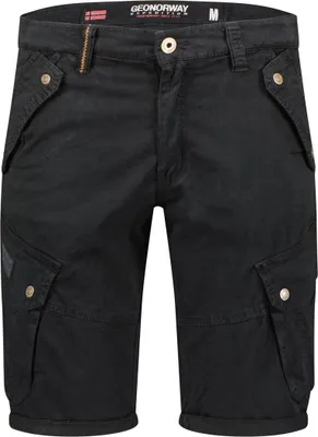 Produktbild von Geographical Norway Herren Shorts Schwarz SX1427H/GNO-Black Grösse L