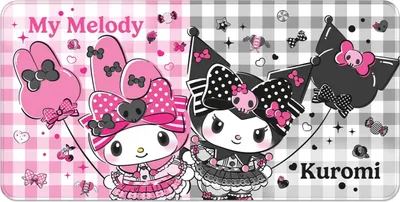 Produktbild von Sakami Merchandise Sanrio Pink Black Party My Melody & Kuromi Mauspad    One Size