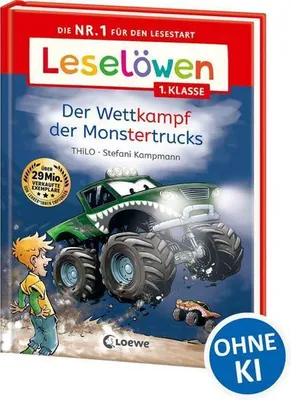 Immagine prodotto di Leselöwen 1. Klasse - Der Wettkampf der Monstertrucks