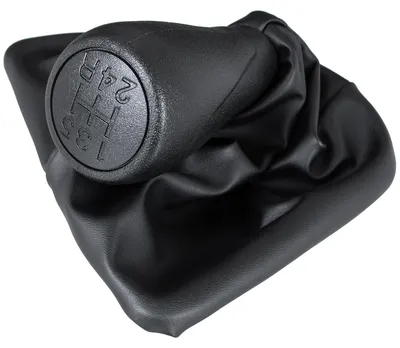 Image de Citroën Nemo 08-16 Pommeau de levier de vitesses NOIR + JOINT 5 VITESSES