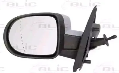Produktbild von BLIC 5402-09-2002233P Außenspiegel Seitenspiegel Links für RENAULT Clio III Schrägheck (BR0/1, CR0/1) Asphärisch Grundiert Manuell