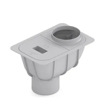 Zdjęcie produktu dla BRYZA Geiger Ø 110 mm, sivá RAL