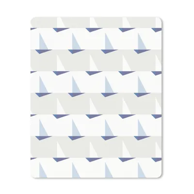 Produktbild von MuchoWow® Mauspad Mousepad Muster - Boot - Meer 30x40 cm - Mousepads - Maus Mat - Pad - Mausunterlage - Mausmatten