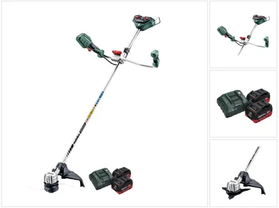 Productafbeelding van Metabo FSB 36-18 LTX BL 40 Accu-borstelfrees 36 V ( 2x 18 V ) tweehandig borstelloos + 2x accu 10.0 Ah + lader