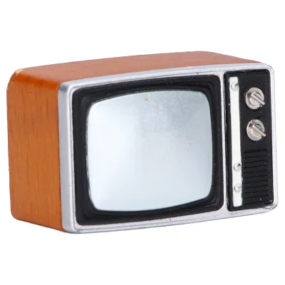 Obrázek produktu pro Televizor pro panenky,Televizor pro panenky 1:12,Miniaturní televizor pro panenky,Televizní model pro panenky,Mini televizor pro panenky,Retro televizor pro panenky