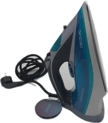 Produktbild von Cecotec Fast&Furious 5040 Absolute, Dampfbügeleisen, 230 g/min, Schwarz, Grau, Türkis, 65 g/min, Tasten, Scrollleiste, 3000 W