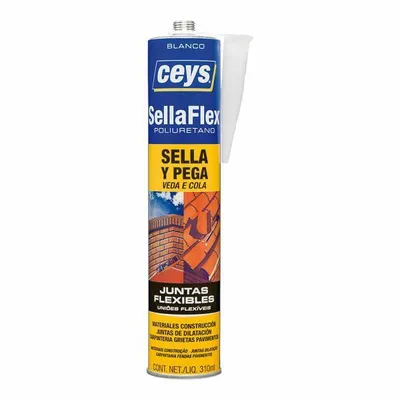 Image de Ceys Sellaflex Blanc Mastic Polymère étanche Et Ultra Souple - Ceys