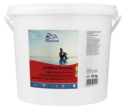 Produktbild von pH-Minus Granulat 15 kg pH-Regulierung Pool pH-