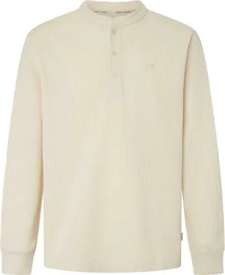 Image de Pepe Jeans Ashford T-shirt manches longues Beige M Homme Beige M