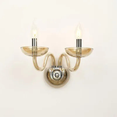 Zdjęcie produktu dla Kinkiet ACA Lighting Crystal BLK82182WCNC