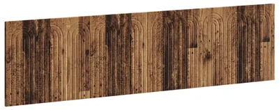Imagen del producto de vidaXL Cabecero de pared, modelo ALKMAAR, hecho de madera envejecida y material de madera