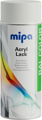 Produktbild von MIPA Acryllack RAL Color Farbspray 400ml RAL9003 - signalweiss