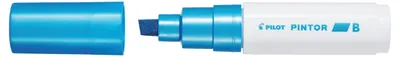 Imagen del producto de PILOT 557194, marcador de pigmentos PILOT PINTOR, punta ancha, color azul metálico