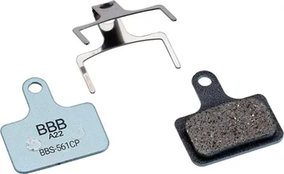 Obrázek produktu pro Bbb Discstop Coolfins Bbs-561cp Organické kotoučové brzdové destičky jedna velikost