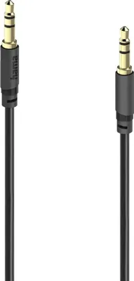 Zdjęcie produktu dla Hama 00202012, 3.5mm, Męska, 3.5mm, Męska, 1,5 m, Czarny