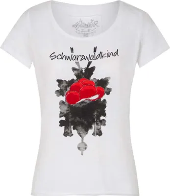 Produktbild von Shirt Schwarzwald Kind weiß XS