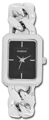 Immagine prodotto di Oozoo Damenuhr, orologio da polso da donna, cinturino in metallo argentato, movimento al quarzo, quadrante analogico, modello D3UOC11271