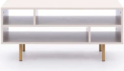 Produktbild von Marmex Möbel Couchtisch NUBIA 03 cashmere moderner Tisch für Wohnzimmer, Büro