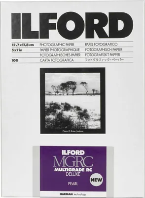 Image de ILFORD MULTIGRADE V RC DE LUXE MGD.44M - Surface Perlée 12,7 x 17,8 cm 100 feuilles