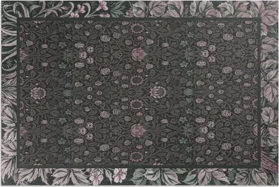 Produktbild von Floral von William Morris – Vinylteppich – 100x150 cm – Outdoor Teppich – Terrasse – Wetterfest – Modern