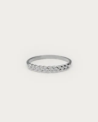 Produktbild von My Jewellery Minimalistischer Vintage-Ring geflo Silber .