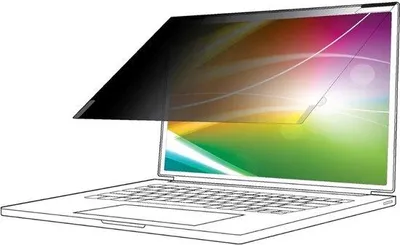 Productafbeelding van Privacyfilter voor randloze schermen - 13 inch - Privacybescherming - Antireflectie