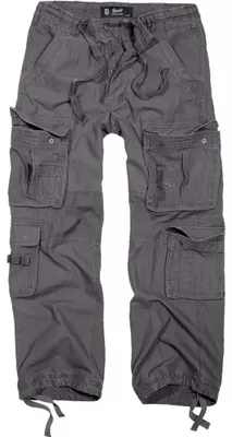 Zdjęcie produktu dla Brandit Pure Vintage Cargo Army Hose charcoal - L