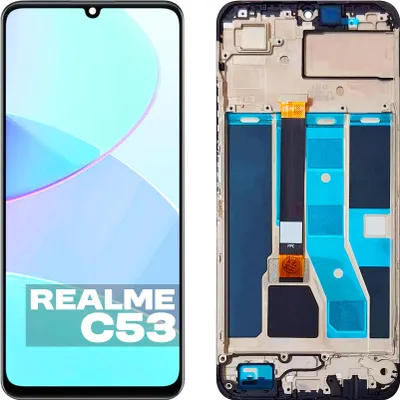 Immagine prodotto di Display originale per Realme C53 RMX3760 IPS, pezzi di ricambio per smartphone