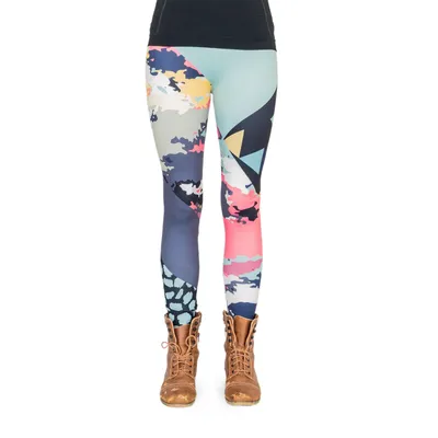 Produktbild von cosey - bedruckte bunte Leggins (Einheitsgröße) - Design Modern Camo