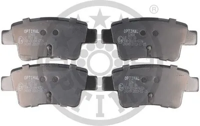Produktbild von OPTIMAL Bremsbeläge Satz Hinten Bremsklötze für OPEL Corsa D Schrägheck (S07) BP-12431