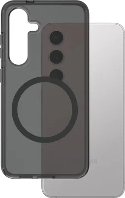 Produktbild von PanzerGlass CARE™ by ® Smokey Case m. Schwarz Qi Compatible Samsung Galaxy S25+, Cover, Samsung, Samsung - Galaxy S25+, Schwarz