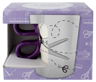 Produktbild von Tasse mit Scherengriff, Violett
