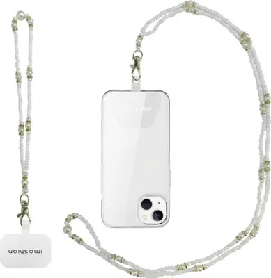 Productafbeelding van imoshion Universeel telefoonkoord + polsbandje - Parels