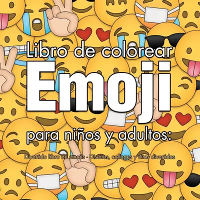 Produktbild von Malbuch mit Emojis für Kinder und Erwachsene