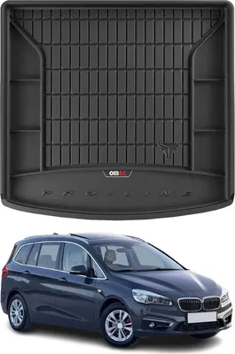 Produktbild von OMAC Gummi Kofferraumwanne für BMW 2 Gran Tourer F46 2014-2024 TPE Schwarz