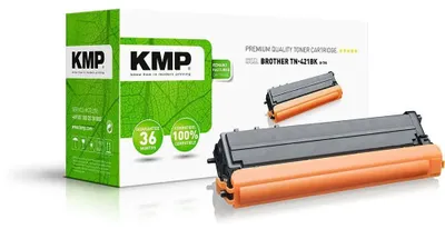 Produktbild von KMP Toner Brother TN-421K/TN421K black 3000 S. B-T98 remanufactured
