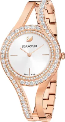 Image de Swarovski Eternal Uhr, Schweizer Produktion, Kristallarmband, Roséfarben, Roségoldfarbenes Finish ETERNAL MB PRO/WHT/PRO 5377576