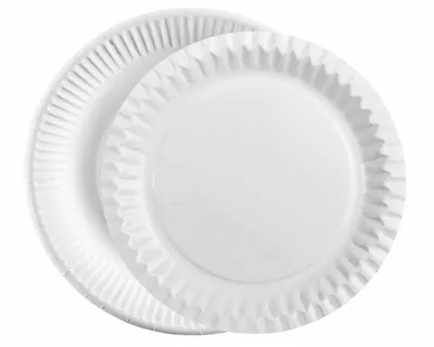 Produktbild von 100x Pappteller KU 18 rund 18 cm fettdicht
