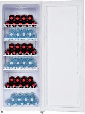 Produktbild von SEVERIN Flaschenkühlschrank FKS 8818 aus Edelstahl, silberweiß
