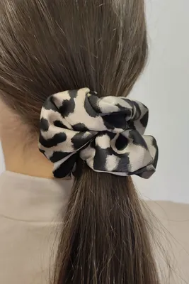 Image de Chouchou Ivon pour femme Léopard Taille unique