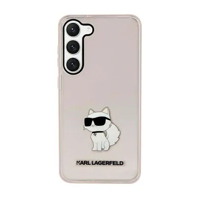 Immagine prodotto di Karl Lagerfeld Klhcs23Mhnchtcp S23+ S916Różowy/Pink Hardcase Ikonik Choupette