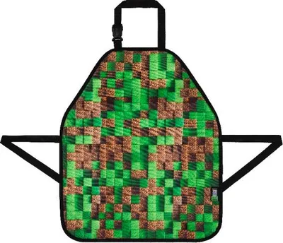 Produktbild von Malschürze Kinder Mal-Kittel ST.RIGHT Schürze Pixel Cubes Kinder Jungen Schule