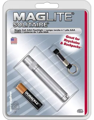 Immagine prodotto di Mag-Lite K3A096, mini torcia portatile, colore grigio titanio, 8 cm