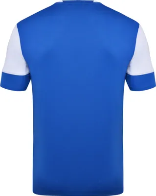 Image de Umbro - Maillot "quatre" pour enfants UO840 (140) (Rouge vin/bleu ciel)